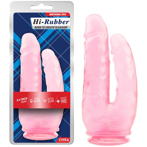  Dildo za duplu penetraciju, Roze 25 cm Cene
