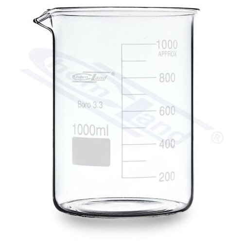  Laboratorijska čaša NF 250 ml BORO 3.3 CHEMLAND Cene