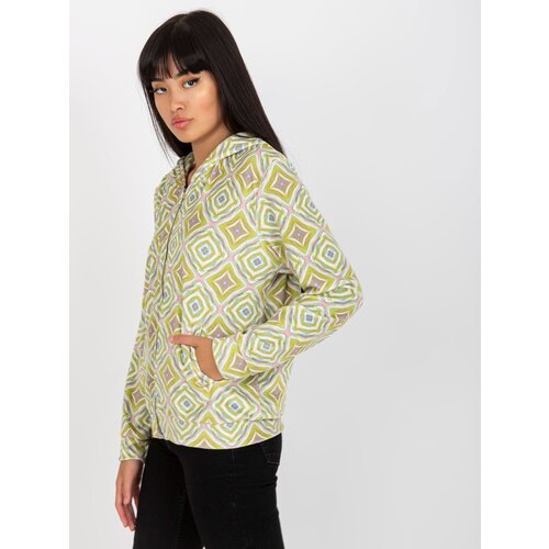 RUE PARIS Sweatshirt-RV-BL-8187.28-lime green Cene