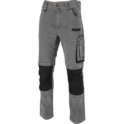 Lahti Sive Jeans Hlače s Rastezljivom Tkaninom i Pojačanjima, 3XL Cene