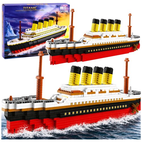  Kocke za sestavljanje Titanika s 3327 elementi - 60 cm Slike