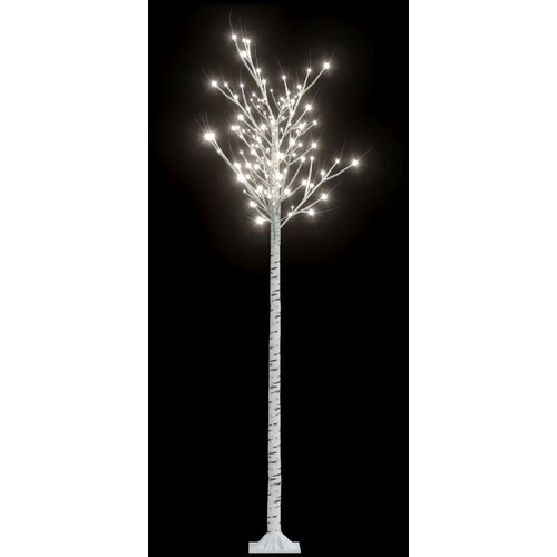  Božićno drvce 220 LED žarulja 2,2 m hladne bijele izgled vrbe Slike