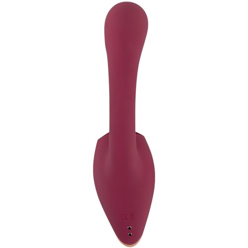 Javida jezični 2u1 vibrator (crveni) Slike
