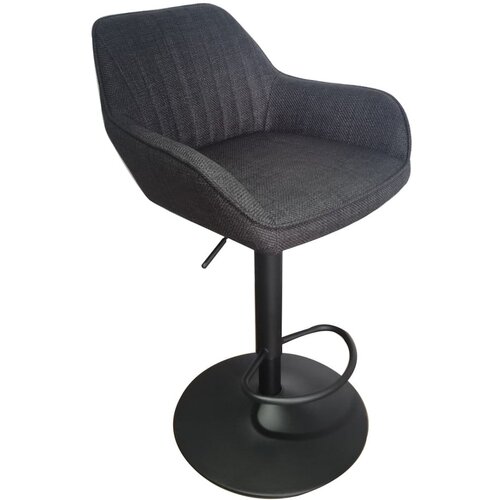 Unique Furniture Temno siv barski stol z nastavljivo vi&amp;scaron;ino Nolan &amp;ndash; Slike