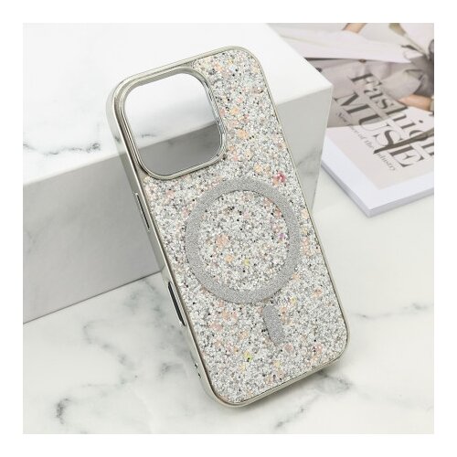  Futrole glam glow magsafe za iphone 16 pro (6.3) srebrna ( F121187 ) Cene