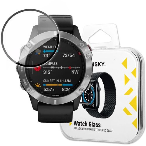 Wozinsky Watch Glass hibridno staklo za Garmin Fenix 6 crno Cijene