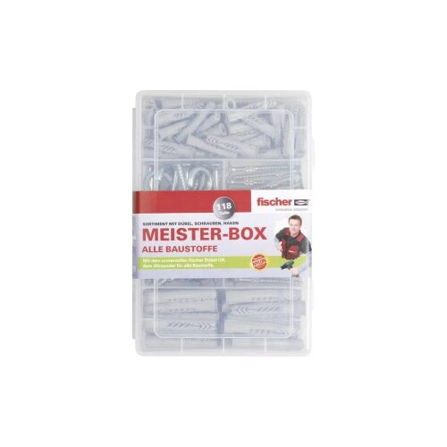 Fischer Komplet Meister-Box sa UX-R-umetcima, vijcima, kutnim i okroglim kukama, 513894, 1 paket Cijene