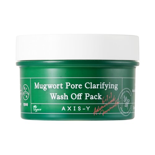 AXIS_Y Maska za lice Mugwort Pore Clarifying Wash Off Pack, 100 ml Slike