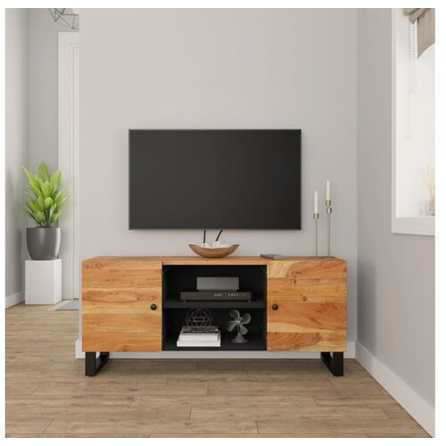  ormarić 105 x 33 x 46 cm od masivnog bagremovog drva - 1 Masivno bagremovo drvo Cene