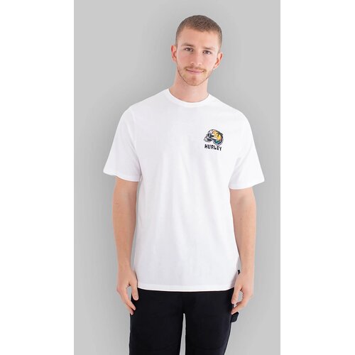 Hurley Printing Press Digeno T-Shirt white Cene