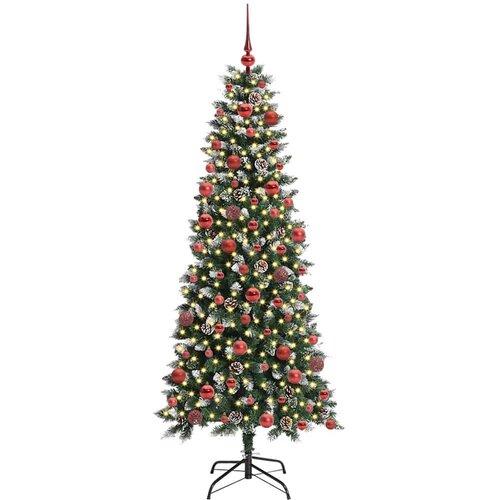 VidaXL Umjetno božićno drvce s stalakom Zelena 76 x 76 x 150 cm Slike