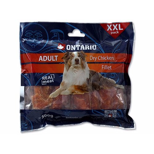 Ontario Snack Dry Chicken Jerky - 500 g Cene