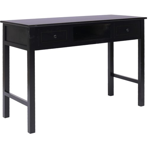  Pisaći stol crni 110 x 45 x 76 cm drveni Cene