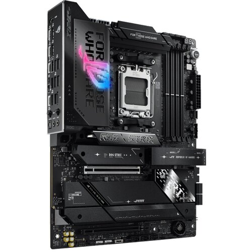 Asus STRIX X870E-E GAMING WIFI AM5 ATX osnovna plo&amp;scaron;ča - AMD X870E, 4xDDR5, 5xM.2, 4xSATA, 5Gb LAN, WiFi 7, BT, 1xHDMI, 2xUSB4 40Gbps porta (USB Type-C), Aura Sync - 90MB1IB0-M0EAY0 Slike