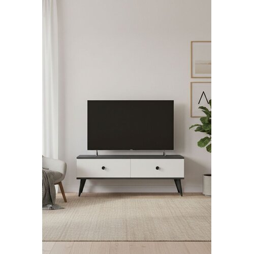 Hanah home Hanah Kućna TV komoda Mona 120, 120x40,5x32cm, Bijela Cene