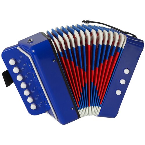 Lean Toys Harmonika Za najmlaj&amp;scaron;e Glasba MODRA Slike