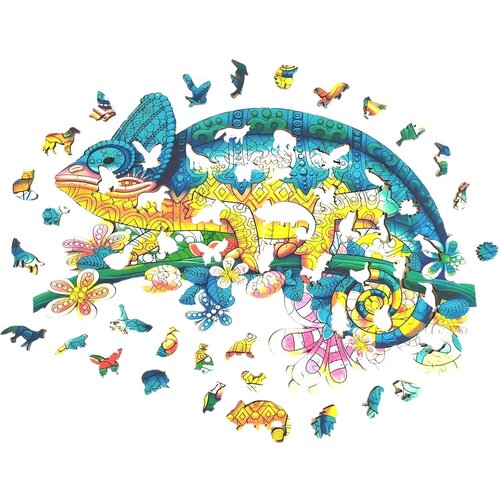  Drvene puzzle - Camaleonte / L KP21917 Cene