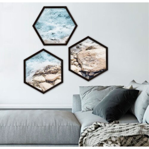 Wallity uramljena slika 6GEN1369, 35x35 cm, 3 dela Slike