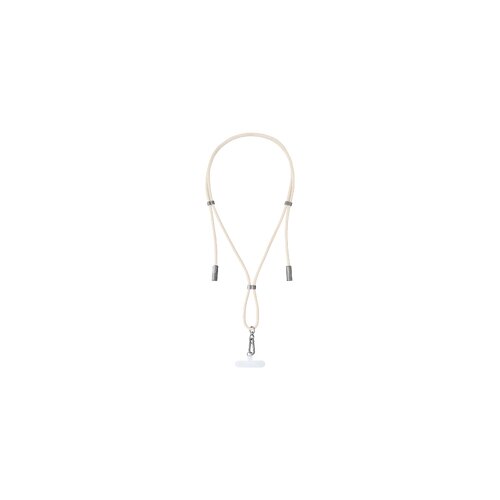 Intenso Cell Phone Charging Lanyard Beige Slike