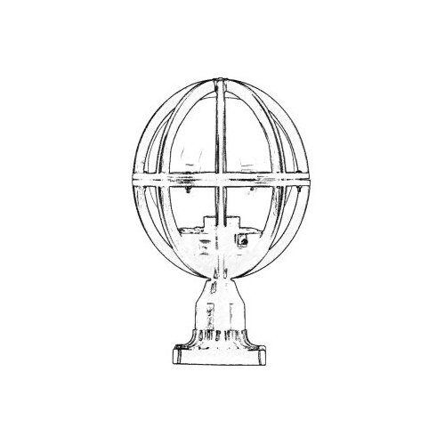 Opviq Vanjska zidna lampa BSU-68080-BSY-M3-K, 38 cm, IP65, E27, Crna Slike