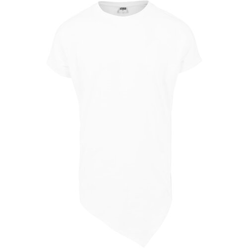 Urban Classics Asymmetrical long T-shirt white Slike