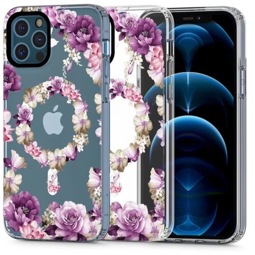 TECH-PROTECT MAGMOOD MAGSAFE maska za IPHONE 13 PRO ROSE FLORAL Cijene