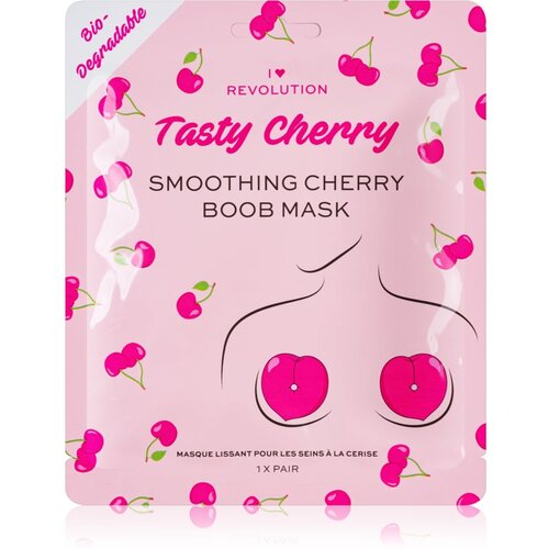 Revolution Tasty Cherry intenzivna hidrogelna maska za učvrstitev kože dekolteja 2 kos Cene