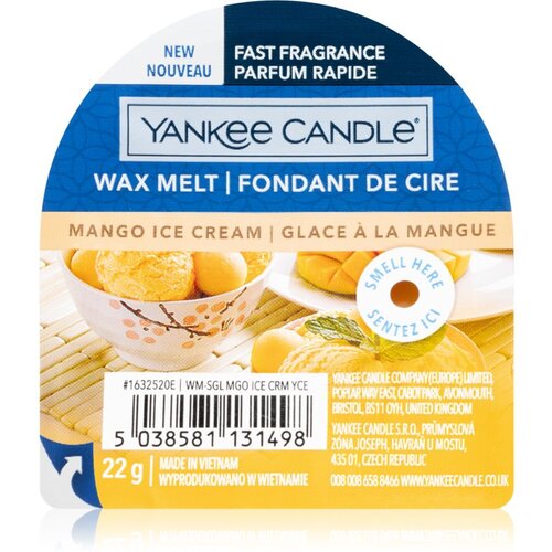 Yankee Candle Mango Ice Cream vosak za aroma lampu 22 g Cijene