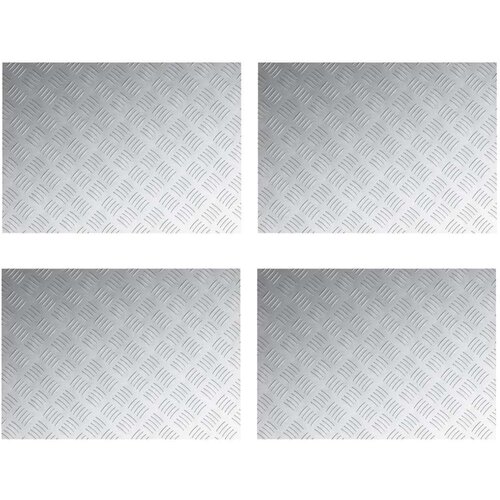 VidaXL Siva Guma 70 x 50 x 0.2 cm Neklizajuće Stepenice Pravokutne Slike
