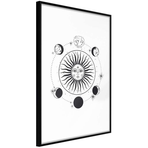  Poster - Sun and Moon 40x60 Slike