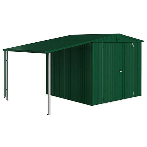 BIOHORT Europa Bočna nadstre&scaron;nica (D x &Scaron;: 2,28 x 1,5 m, Čelik, Tamnozelene boje) Cijene