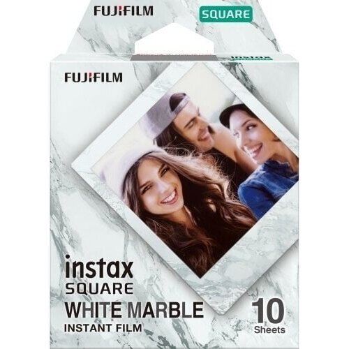 Fujifilm Instax Square White Marble 10 kom foto papir Slike