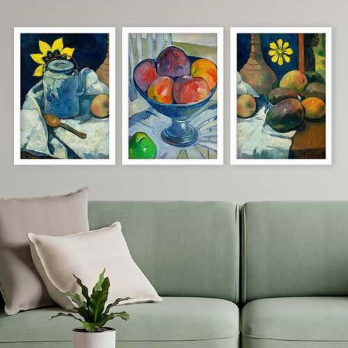 Wallity Set uramljenih slika 3BC_UN1233904 , 3 Dela Cene