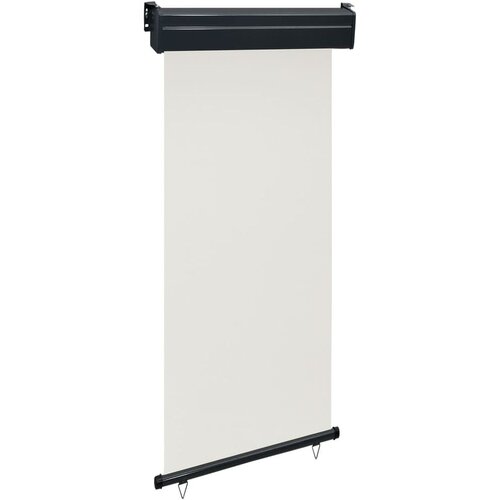 Balkonska bočna tenda 100 x 250 cm krem Slike