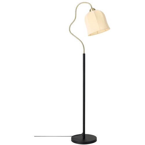Ellos Home Bela/črna tekstilna stoječa svetilka (vi&amp;scaron;ina 150 cm) Bell &amp;ndash; Slike