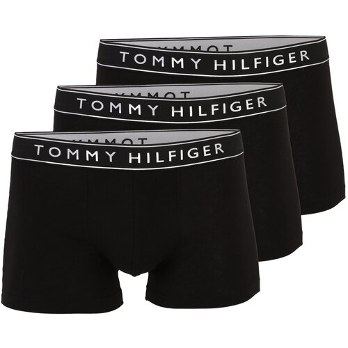 Tommy Hilfiger Underwear Boksarice črna / bela Cene
