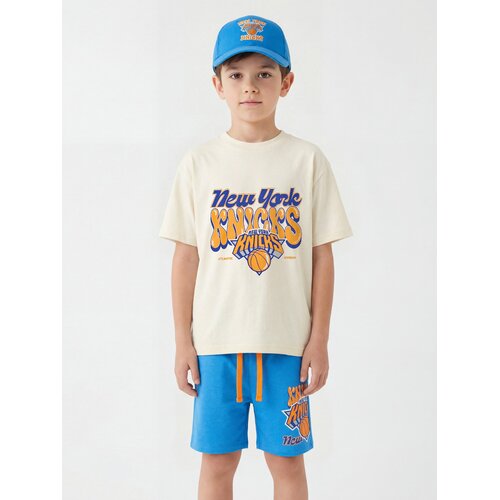 Sinsay Komplet majice kratkih rukava i kratkih hlača NBA New York Knicks Slike