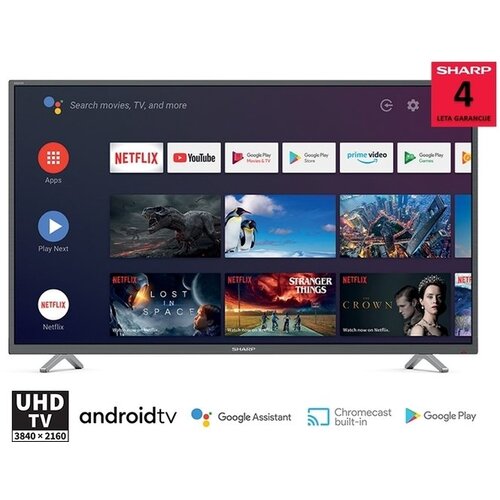 Sharp 65BL2EA Smart 65 DVB-T2 Android 4K Ultra HD televizor Slike
