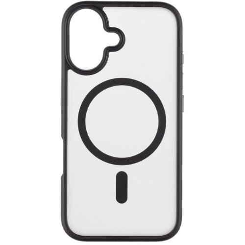TACTICAL asphalt magforce silikonski ovitek za iphone 16 - prozorno črn Slike
