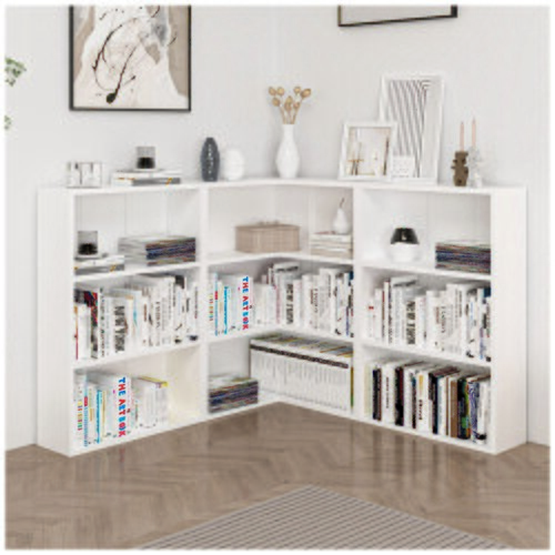 Skye_Decor Skye Decor Polica za knjige ugaona Adel Corner Set 2 506MNR1546 Cene