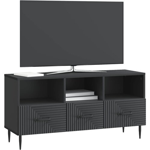  ormar s ladicama Crna 102 x 34,5 x 50 cm Konstruirano drvo Slike