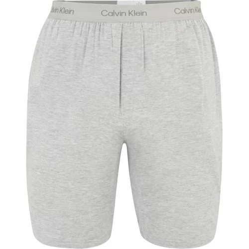 Calvin Klein Underwear Spodnji del pižame siva / pegasto siva