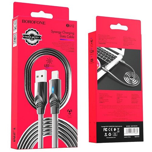 Borofone USB kabal Lightning crni BU12 Cijene