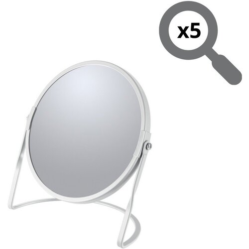 Spirella Kozmetičko povećavajuće ogledalo (s povećanjem 5x) &amp;oslash; 18 cm Akira &amp;ndash; Slike