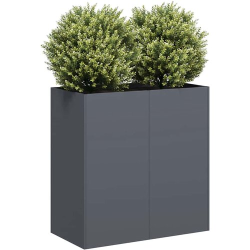 VidaXL Sadilnik Antracit 80x40x80 cm Hladno valjano jeklo Slike