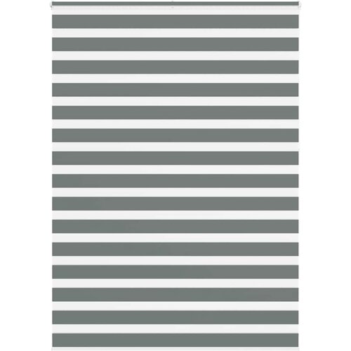 VidaXL Zebra senčilo temno sivo 160x230 cm tkanina &amp;scaron;irina 155,9 cm, (22046942) Slike