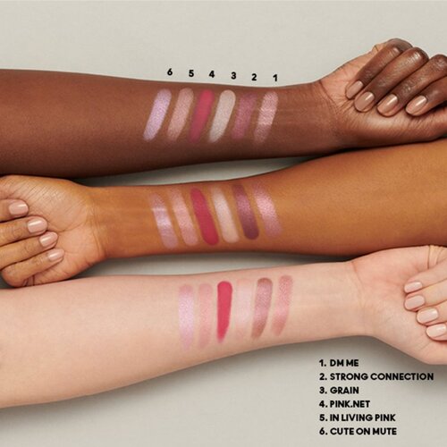 Mac Connect In Colour Eye Shadow Palette sjenilo za oči 6.25 g Nijansa rose lens Slike