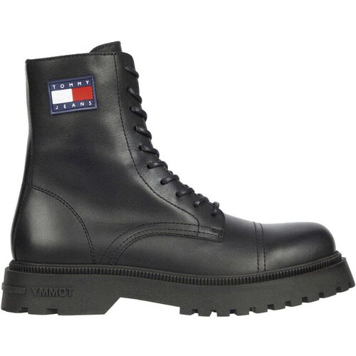 Tommy Jeans Pol&amp;scaron;kornji - Črna Slike
