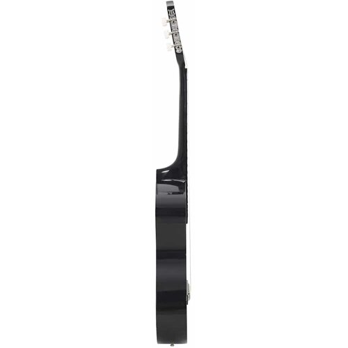  Klasična gitara Western s prorezom i 6 žica crna 38 &amp;quot; Slike