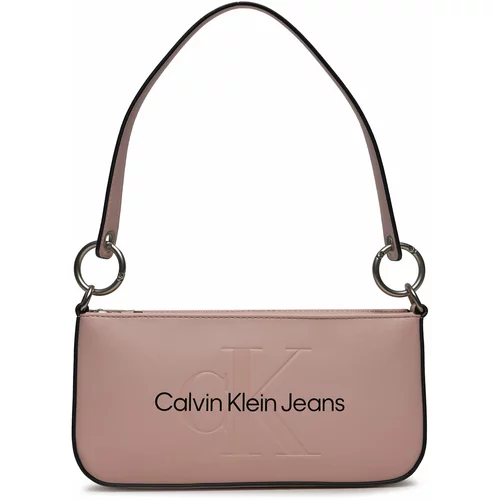 Calvin Klein Jeans Ročna torba Sculpted Shoulder Pouch25 Mono K60K610679 Pale Conch TFT